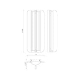 Alora Anders 17-in Wall/Vanity Light