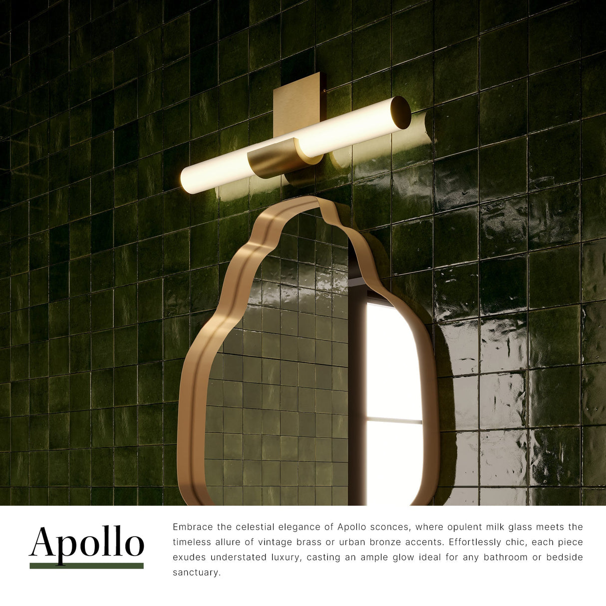 Alora Apollo 20-in Wall/Vanity Light