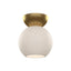Kuzco Arcadia 6-in Semi-Flush Mount