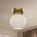 Kuzco Arcadia 6-in Semi-Flush Mount
