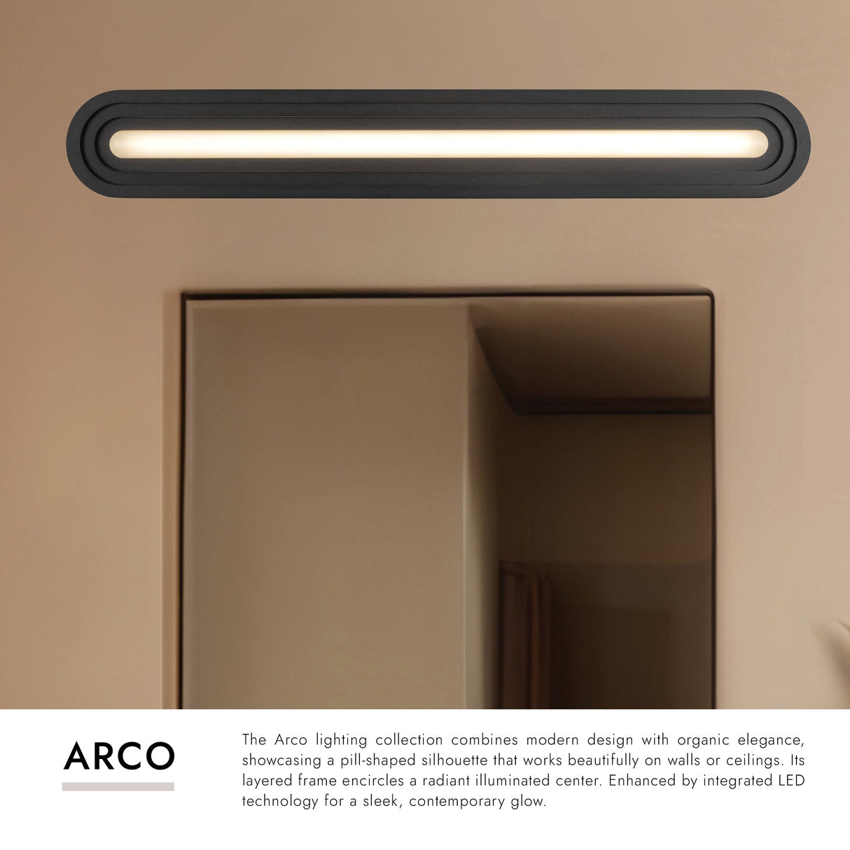 Kuzco Arco 32-in Vanity Light