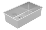 Arcadia U 32" Single Sink - Undermount, 16 Gauge, R20, Single Box