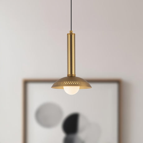 Alora Mood Arden 9-in (With Shade) Pendant