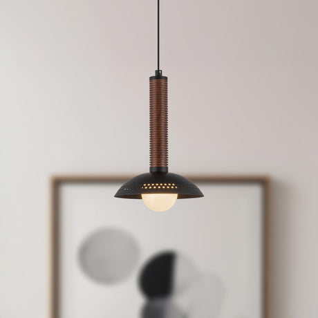 Alora Mood Arden 9-in (With Shade) Pendant