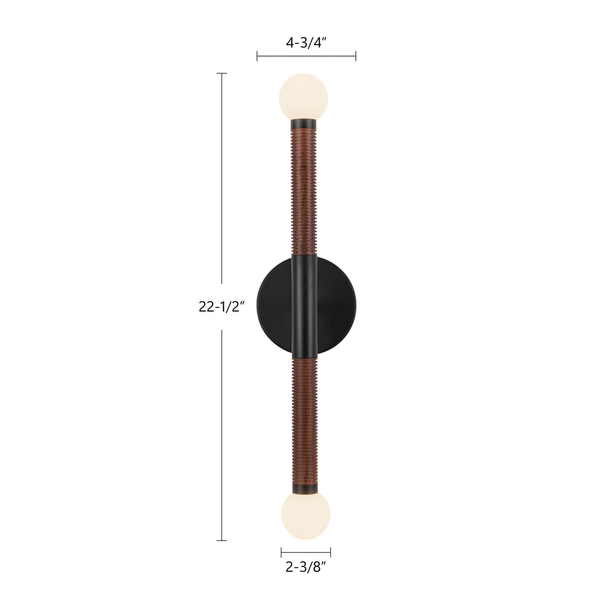 Alora Mood Arden 23-in Wall/Vanity Light