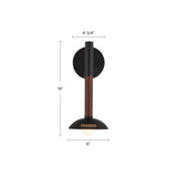 Alora Mood Arden 14-in (With Shade) Wall/Vanity Light