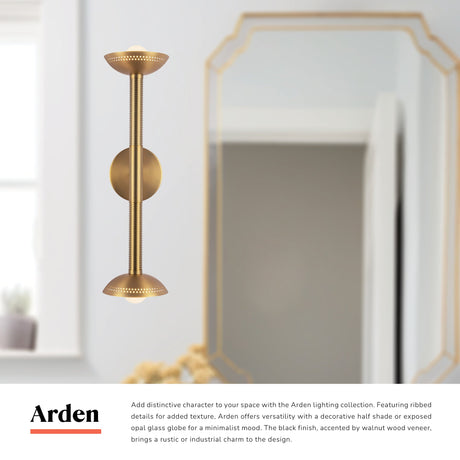 Alora Mood Arden 23-in (With Shade) Wall/Vanity Light