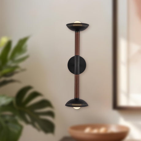 Alora Mood Arden 23-in (With Shade) Wall/Vanity Light