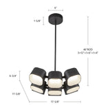 Kuzco Arena 18-in Chandelier
