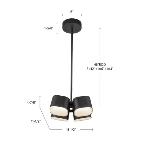 Kuzco Arena 11-in Pendant