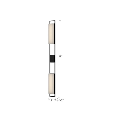 Kuzco Aspen 60-in Exterior Wall Sconce
