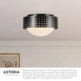 Kuzco Astoria 10-in Flush Mount