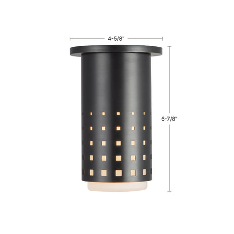 Kuzco Astoria 7-in Semi-Flush Mount