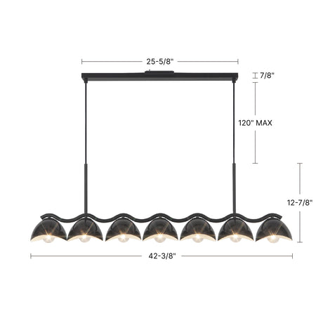 Kuzco Atlas 42-in Linear Pendant