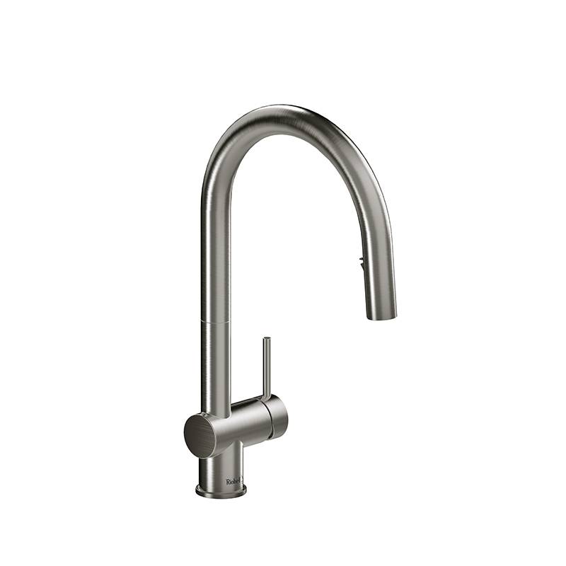 Azure Kitchen Faucet With Spray - Silent Braided Nylon Hose