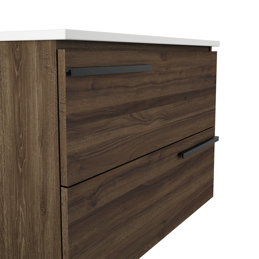 Accent 48″ Two Drawer Wall-Mounted Vanity