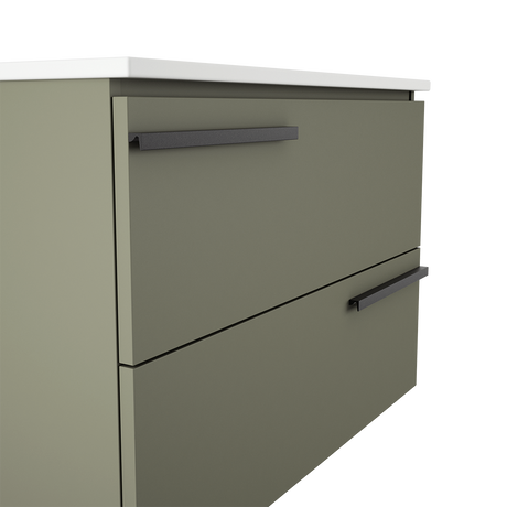 Accent 36″ Two Drawer Wall-Mounted Vanity - image 2