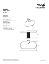 MOND TOWEL RING