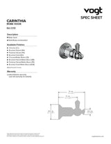 CARINTHIA ROBE HOOK