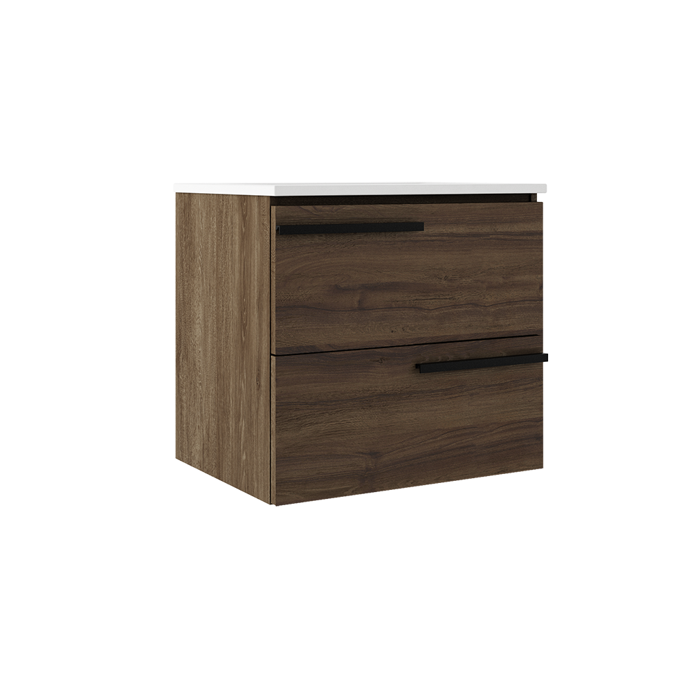Accent 24″ Two Drawer Wall-Mounted Vanity