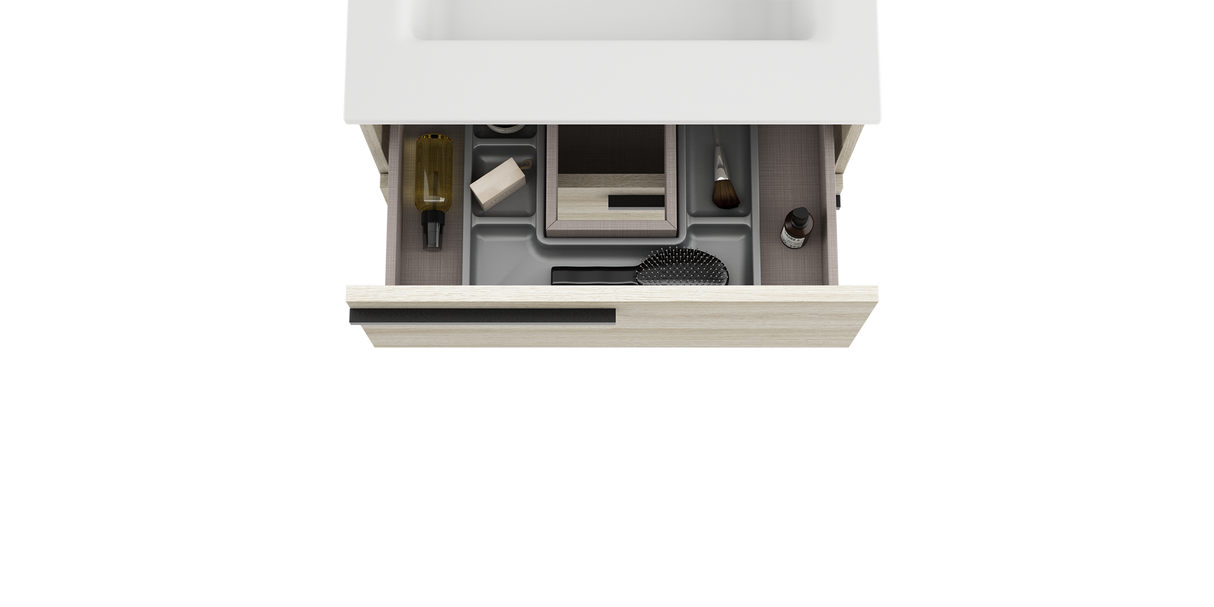 Accent 24″ Two Drawer Wall-Mounted Vanity