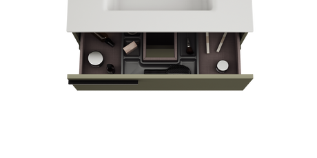 Accent 31″ Two Drawer Wall-Mounted Vanity - image 5