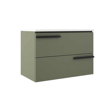 Accent 31″ Two Drawer Wall-Mounted Vanity - image 2