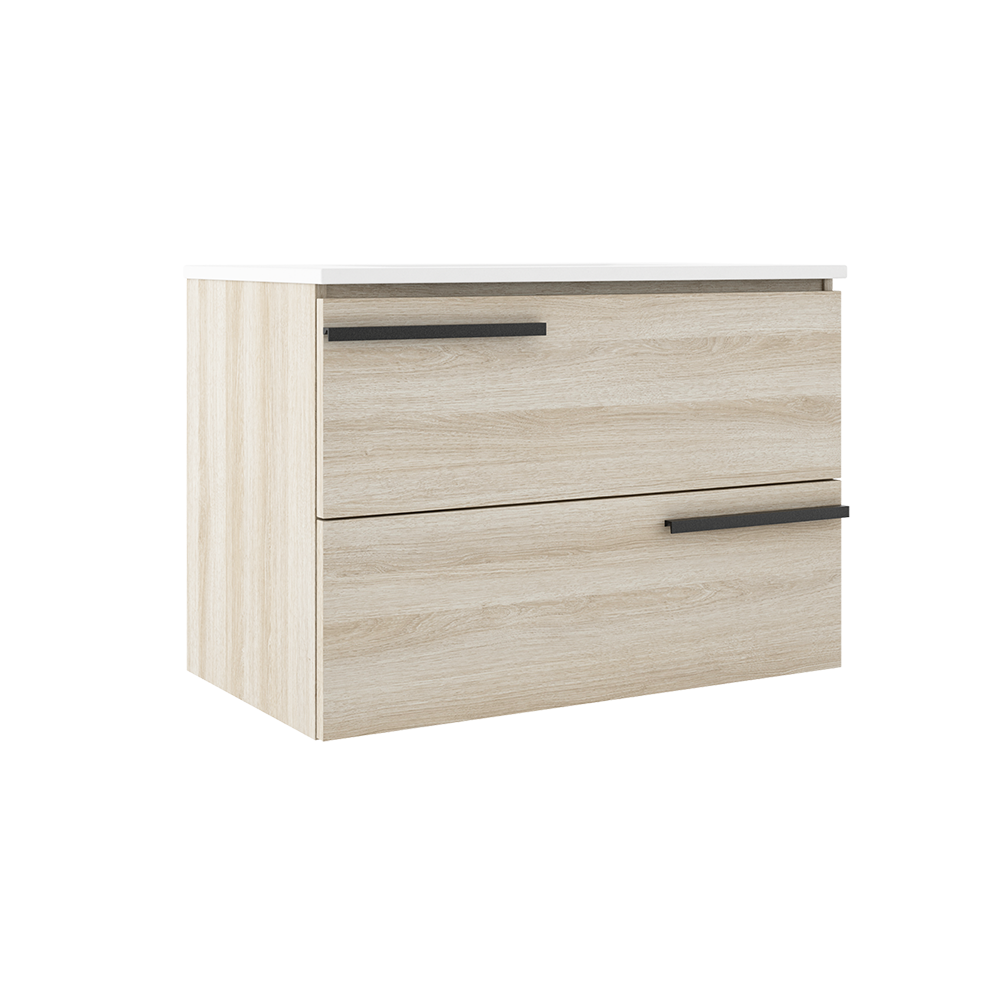 Accent 31″ Two Drawer Wall-Mounted Vanity