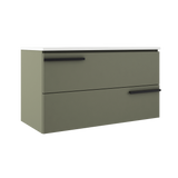 Accent 36″ Two Drawer Wall-Mounted Vanity