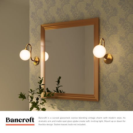 Alora Mood Bancroft 6-in Wall/Vanity Light