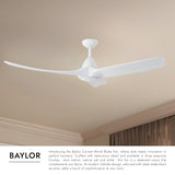 Kuzco Baylor 60-in Ceiling Fan