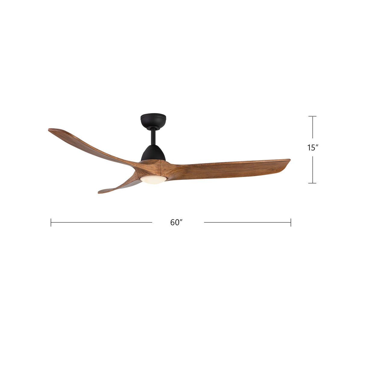 Kuzco Baylor 60-in Ceiling LED Fan