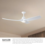 Kuzco Baylor 60-in Ceiling LED Fan