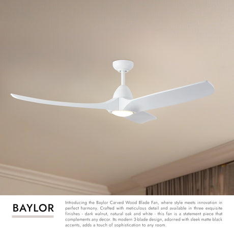 Kuzco Baylor 60-in Ceiling LED Fan