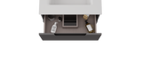 Coda 24″ Two Drawer Wall-Mounted Vanity