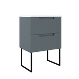 Coda 24″ Two Drawer Wall-Mounted Vanity