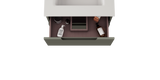Coda 24″ Two Drawer Wall-Mounted Vanity