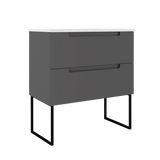 Coda 31″ Two Drawer Wall-Mounted Vanity