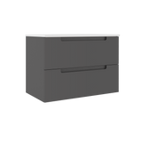 Coda 31″ Two Drawer Wall-Mounted Vanity