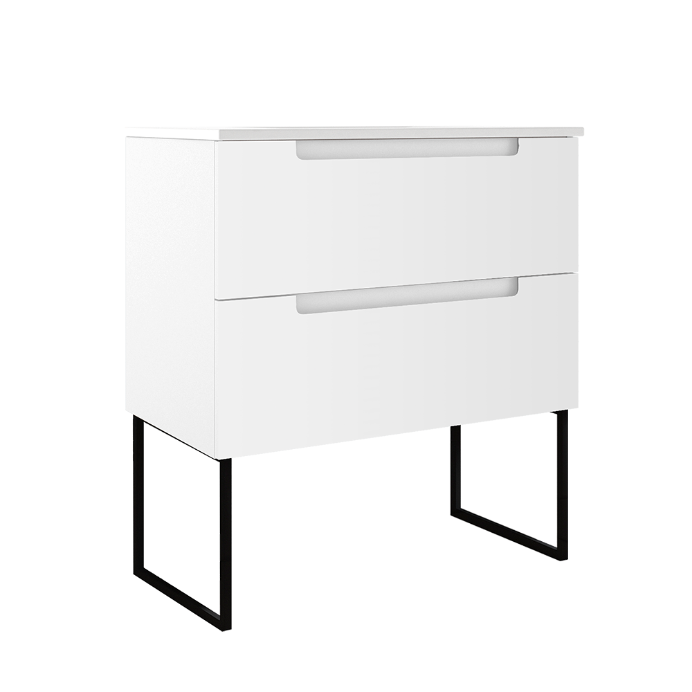 Coda 31″ Two Drawer Wall-Mounted Vanity