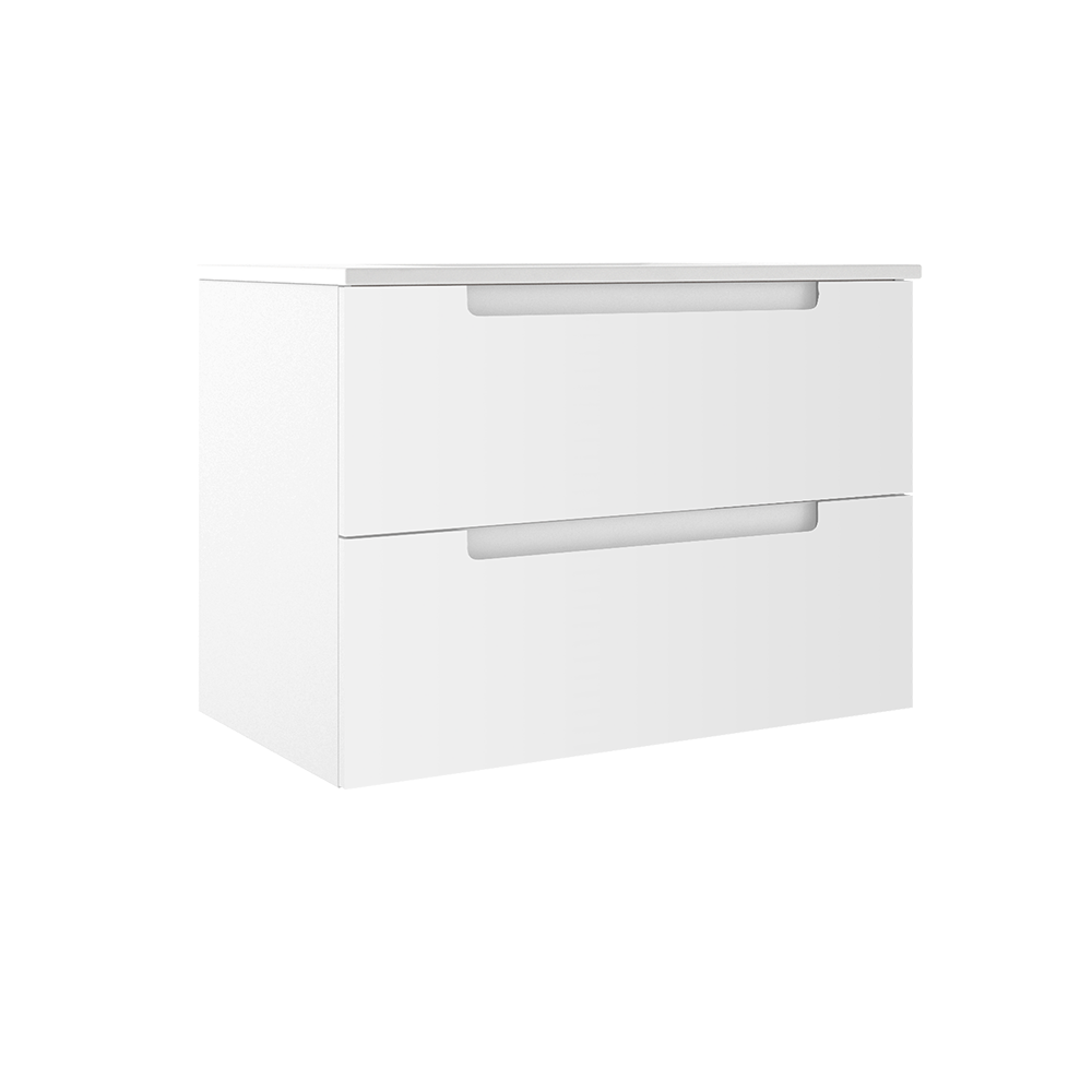 Coda 31″ Two Drawer Wall-Mounted Vanity