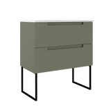 Coda 31″ Two Drawer Wall-Mounted Vanity