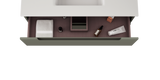 Coda 36″ Two Drawer Wall-Mounted Vanity