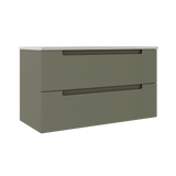 Coda 36″ Two Drawer Wall-Mounted Vanity