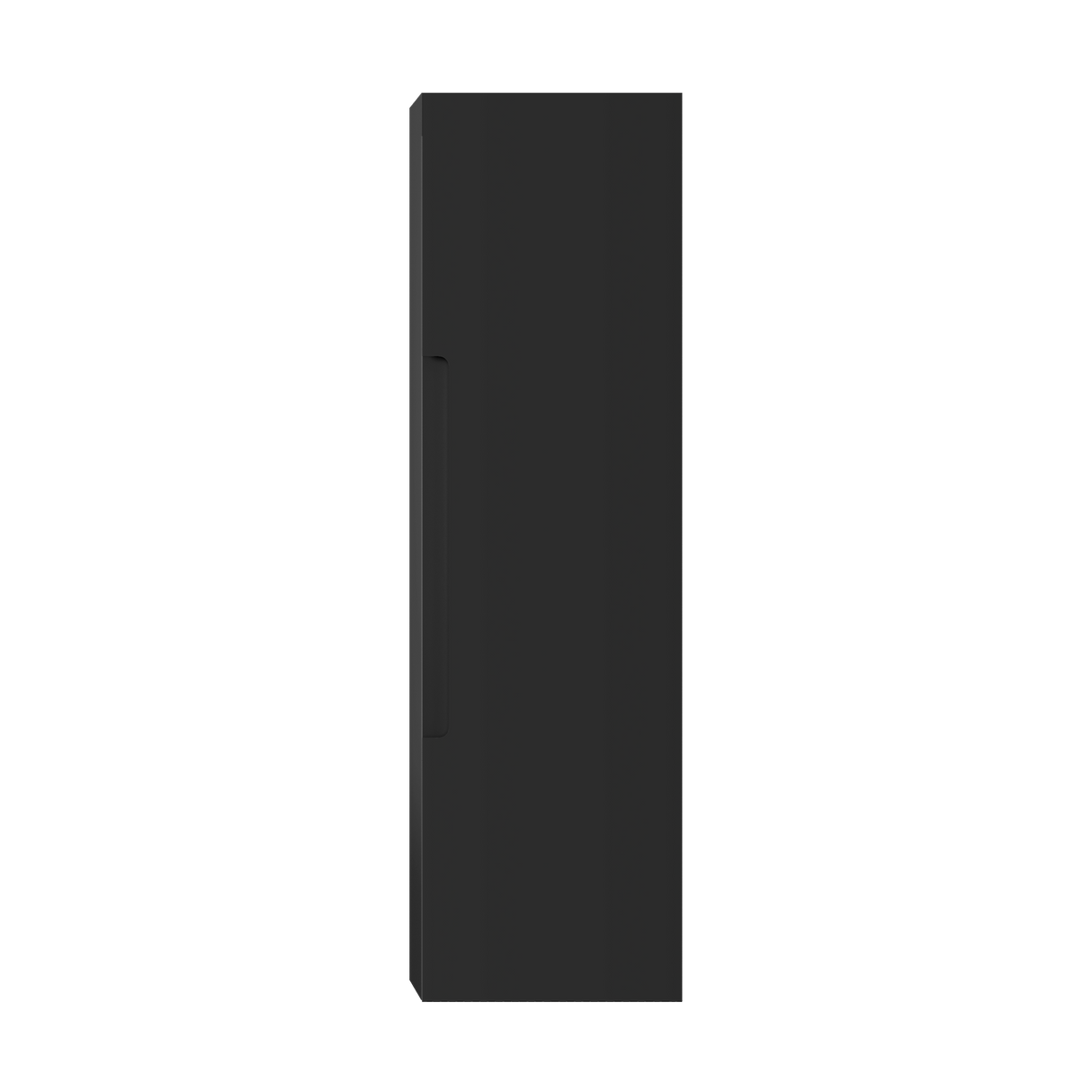 Coda Left/Right Hand Wall Cabinet in Matte Black