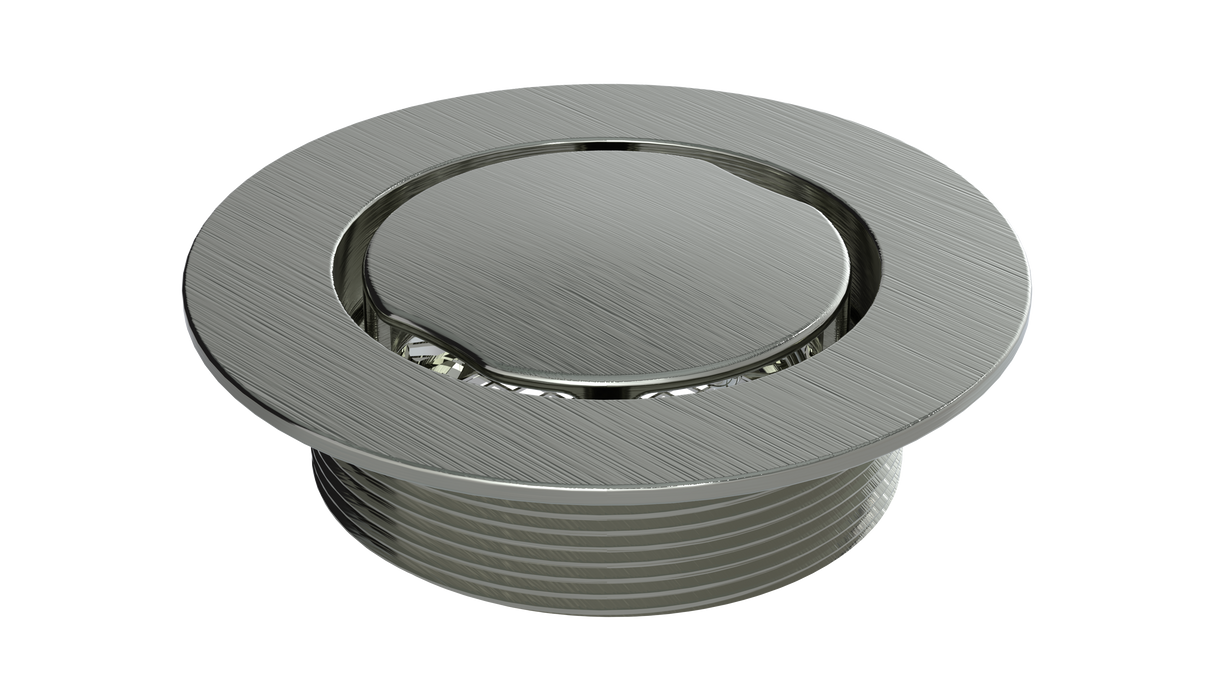 3" Outlet, Flat Round (BCS.100.22)