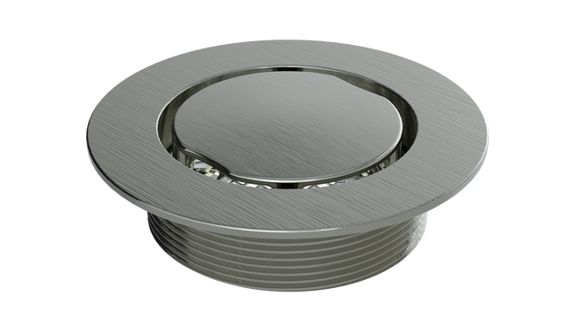 3" Outlet, Flat Round (BCS.100.22)