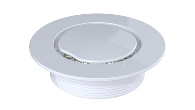 3" Outlet, Flat Round (BCS.100.44)