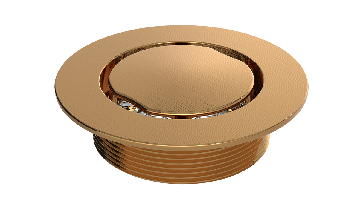 SERENITY Shower Drain Trim, Flat Round, 3" Outlet (BCS.100)