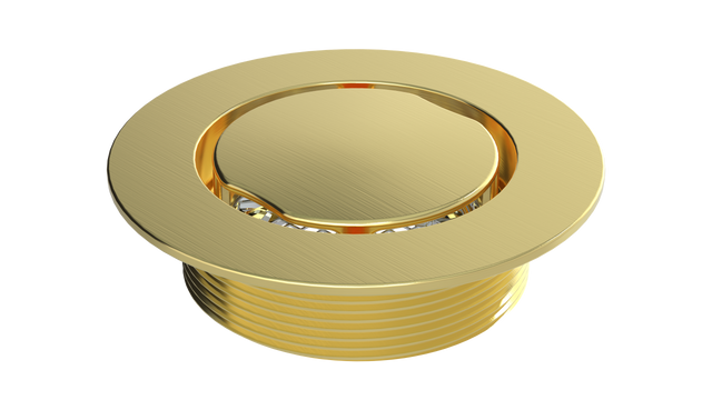 3" Outlet, Flat Round (BCS.100.88)